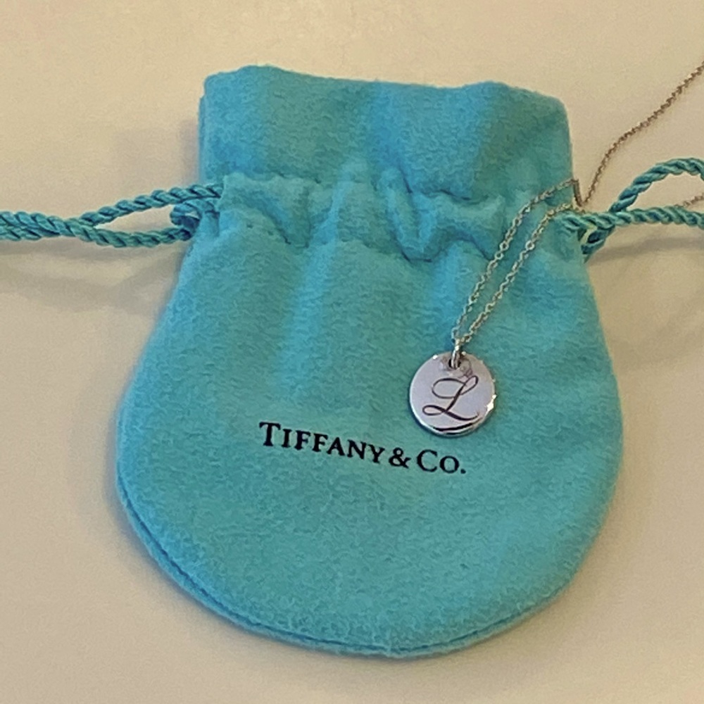 Tiffany & Co. “L” Initial Necklace